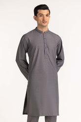 Grey Embroidered Kurta SK-E24-051