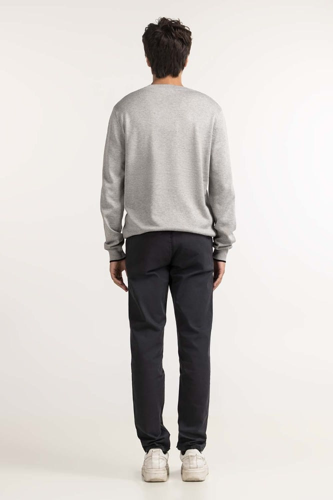 Grey Fashion Sweater MN-SWT-WS23-182B