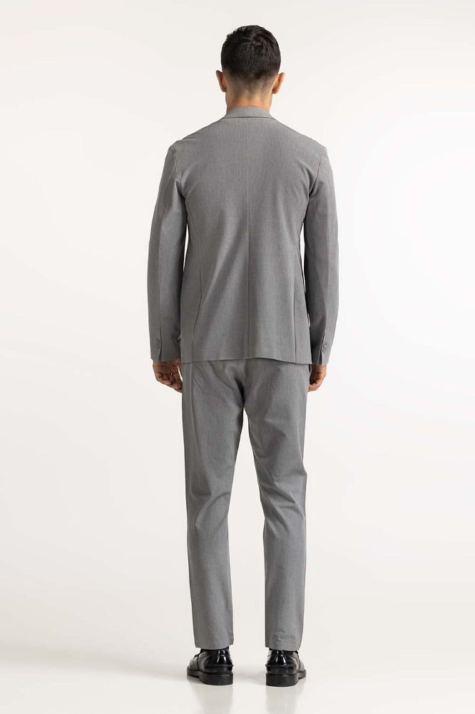 Grey Formal Blazer BLAZER MN-BLZ-WS23-002