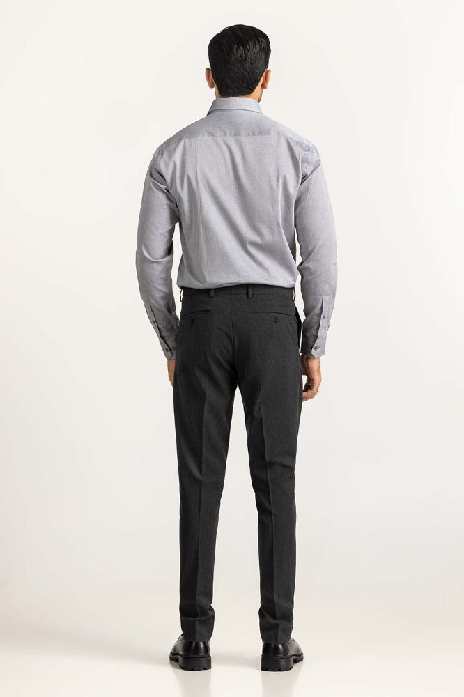 Grey Yarn Dyed Formal Shirt MN-FS-YD24-055