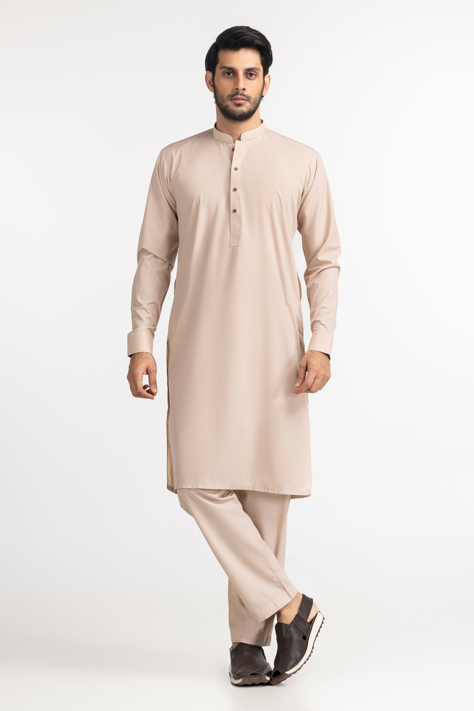 Gul Capri Latha Unstitched Fabric Cotton-LF
