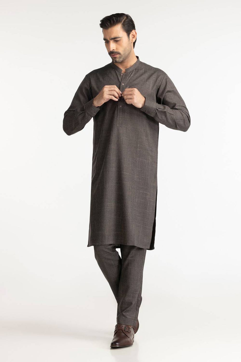 Gul 900 Castor Unstitched Fabric Blended-LF