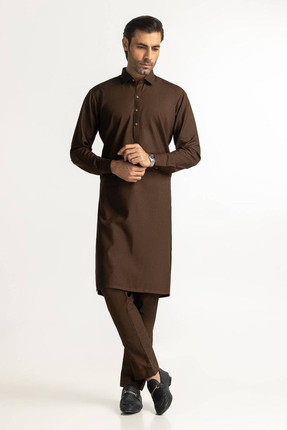 Gul 900 Lomani Unstitched Fabric Blended-LF
