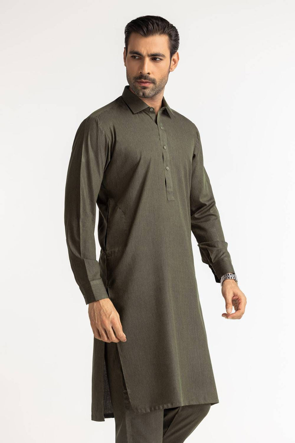 Gul 900 Vega Unstitched Fabric Blended-LF
