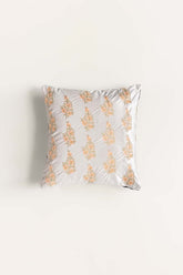 Gul bahar 2 Velvet Embroidered Cushion Cover