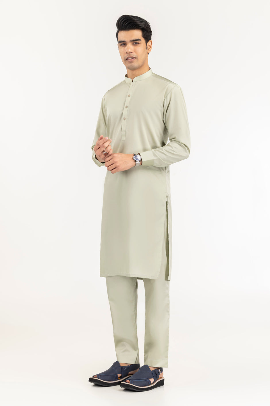 HiTex Twill Plus Unstitched Fabric Cotton
