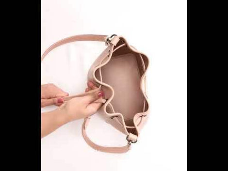 Pink Bucket Bag
