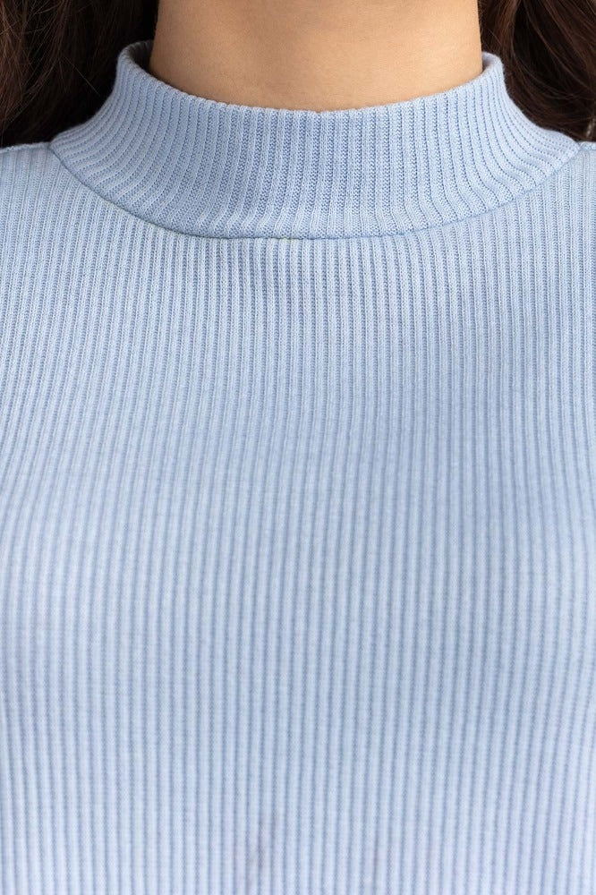 Ice Blue Basic Top WM-KTP23-104