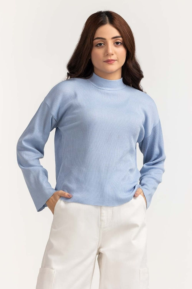 Ice Blue Basic Top WM-KTP23-104