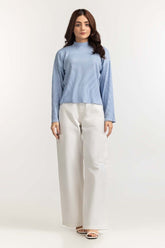 Ice Blue Basic Top WM-KTP23-104