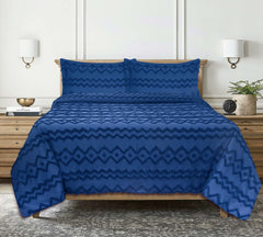 Indigo Tufted Quilt cover Indigo Tufted Quilt cover