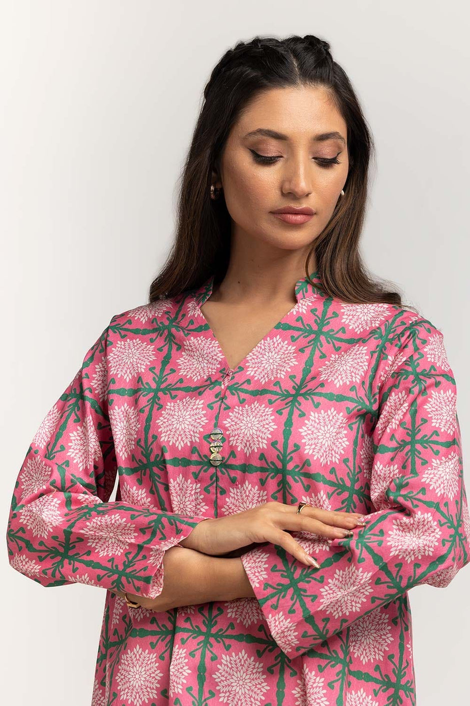 Digital Printed Dobby Shirt And Trouser