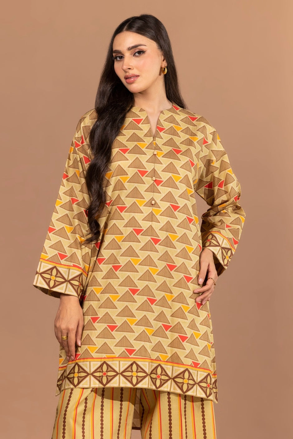 Digital Printed Dobby Shirt And Trouser