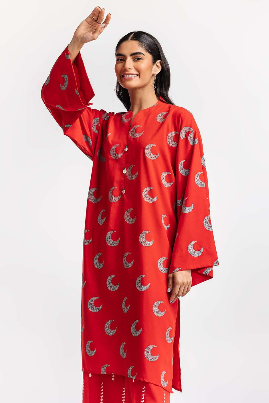 Poly Viscose Block Printed Co-Ord Set