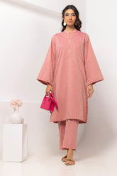 Yarn-dyed Embellished Co-Ord Set IPS-24-185