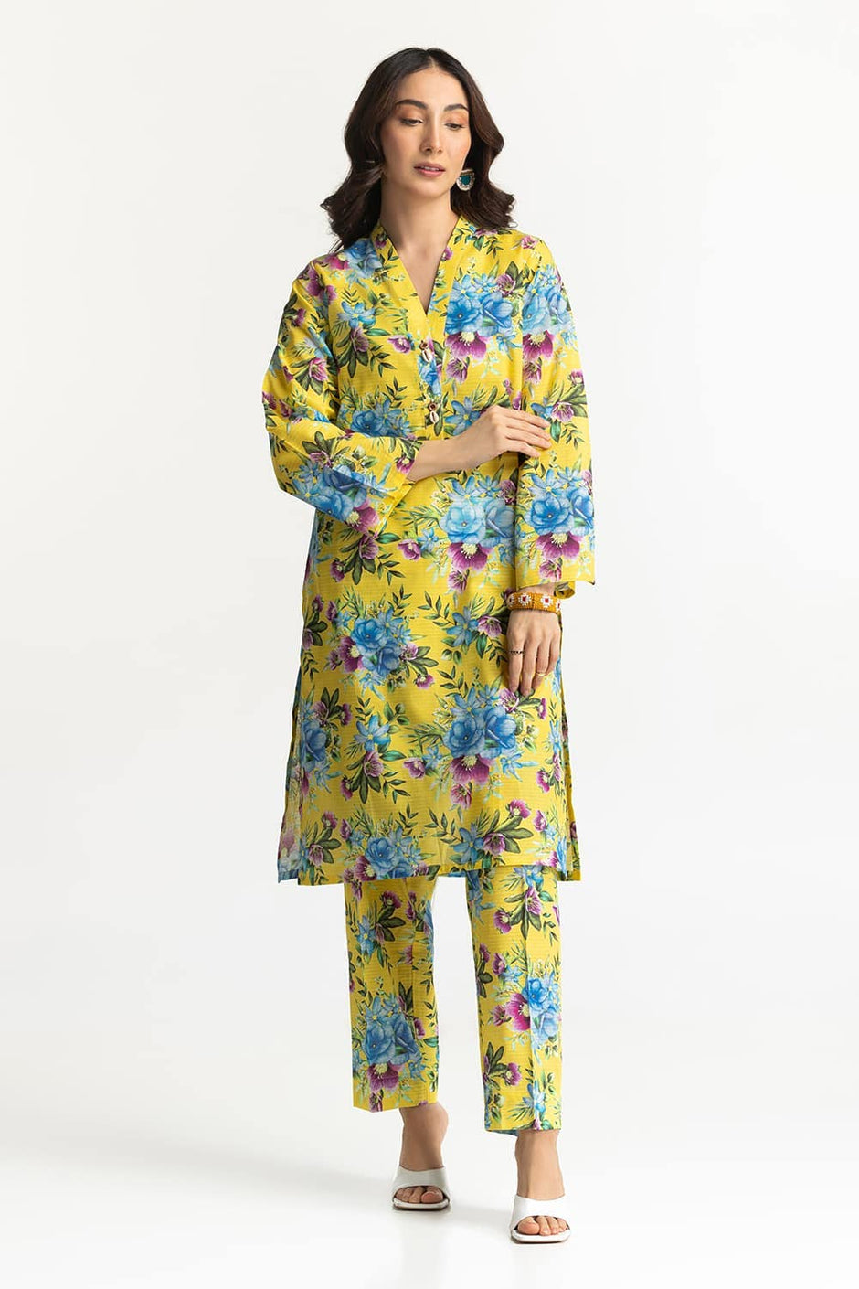 Dobby Printed Co-Ord Set IPS-24-186