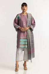 Yarn Dyed Embelished Shirt And Dupatta IPS-24-33