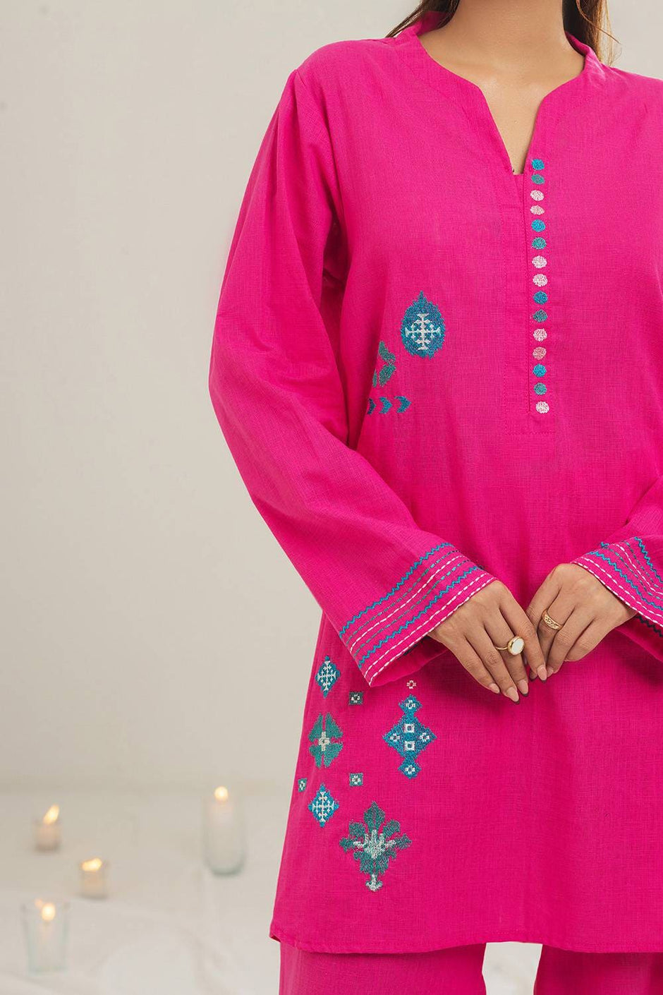 Irish Embroidered Co-Ord Set