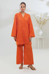 Poly Viscose Embellished Co-Ord Set IPST-44173