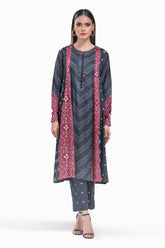 Twill Viscose Printed Frock And Printed Trouser IPST-44293