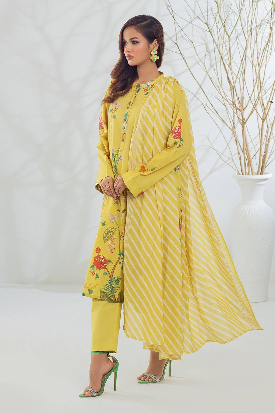 3 Piece Printed Lawn Suit