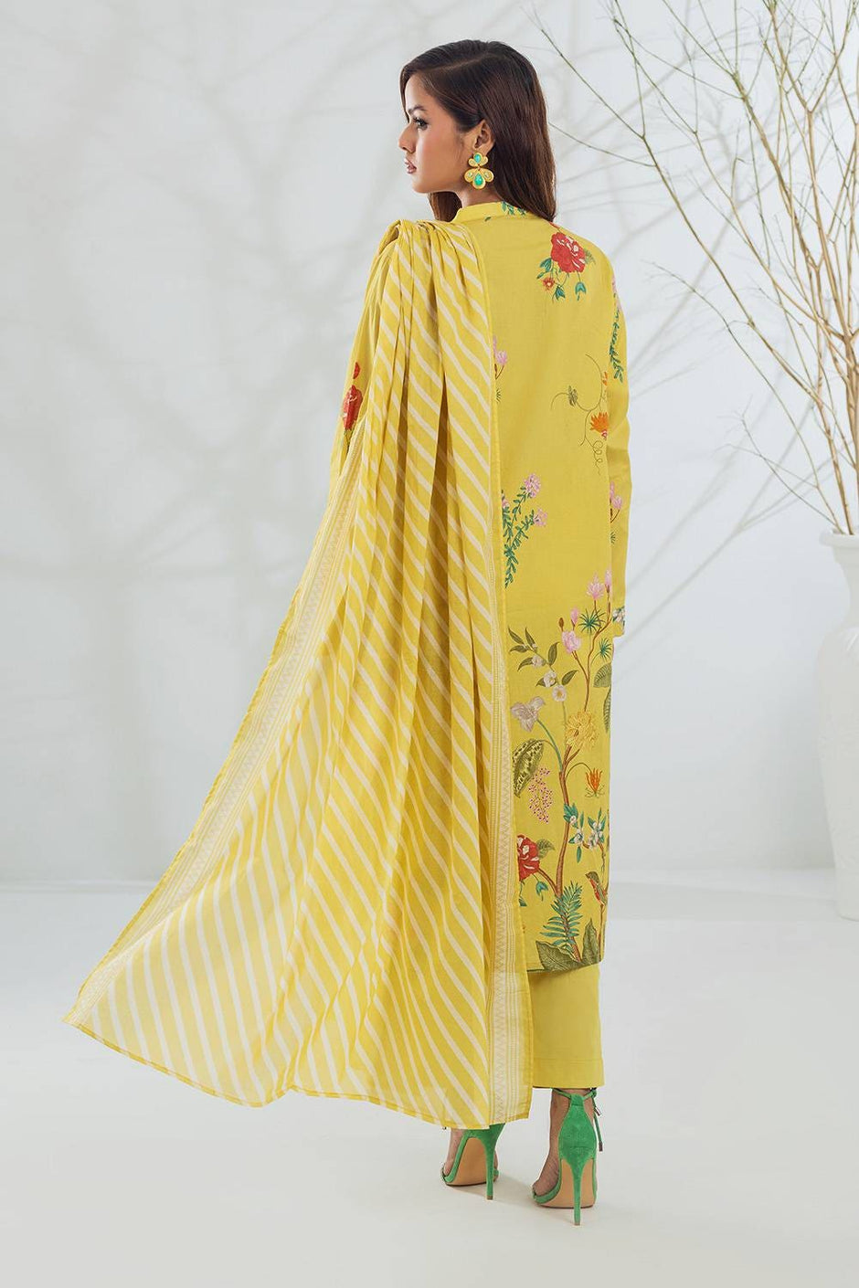 3 Piece Printed Lawn Suit