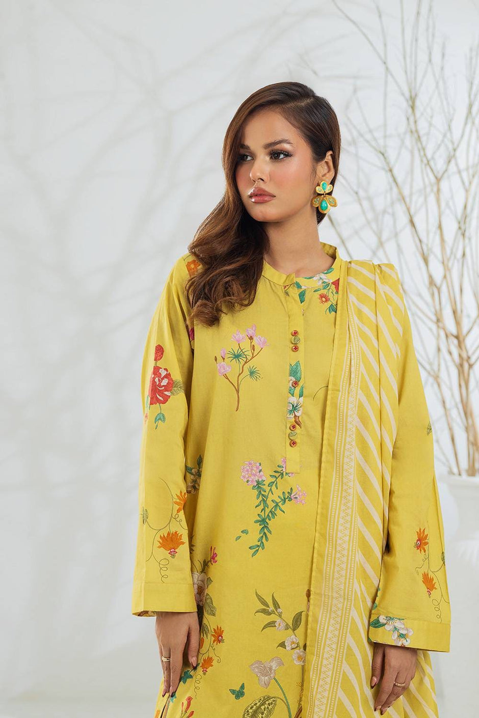 3 Piece Printed Lawn Suit