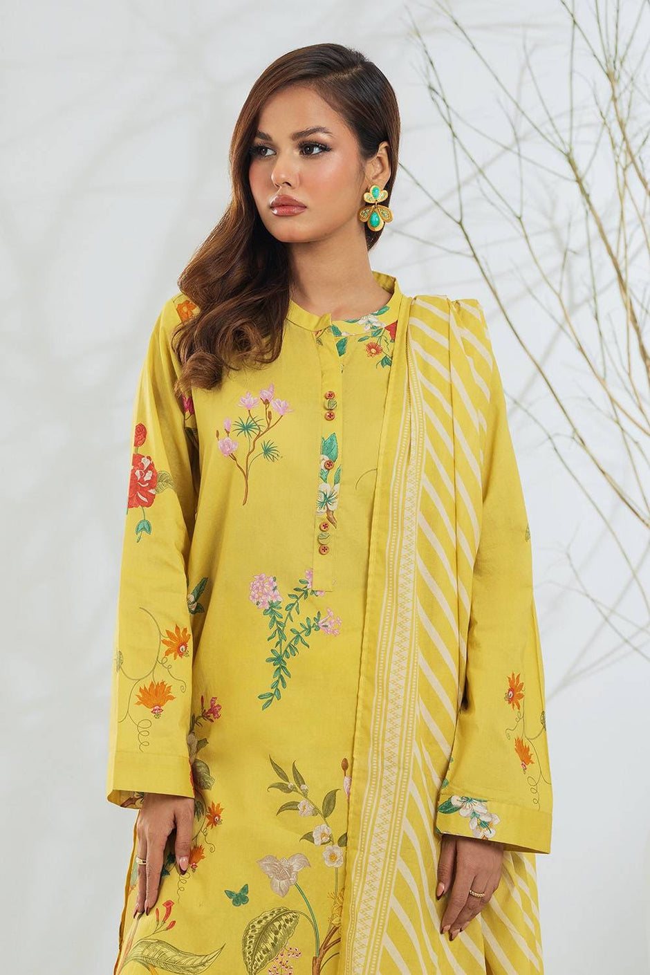3 Piece Printed Lawn Suit