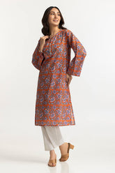 Lawn Printed Shirt IUSTK-277