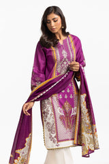 Lawn Printed With Embroidered Shirt With Lawn Dupatta IUSTKD-266 Lawn Printed With Embroidered Shirt With Lawn Dupatta IUSTKD-266