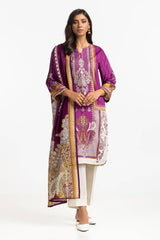 Lawn Printed With Embroidered Shirt With Lawn Dupatta IUSTKD-266 Lawn Printed With Embroidered Shirt With Lawn Dupatta IUSTKD-266
