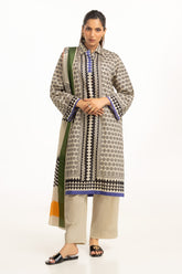 3PC Lawn Printed Suit IUSTKSD-836