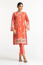 Lawn Embroidered Shirt And Tulip Shalwar IUSTTS-170