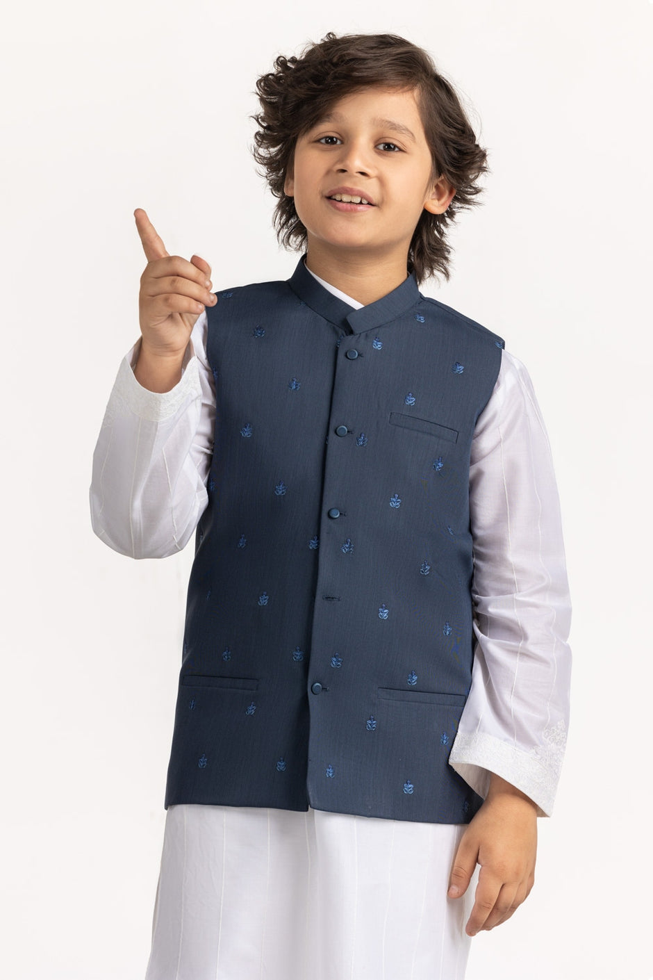 Embroidered Waist Coat KWC-PD24-006