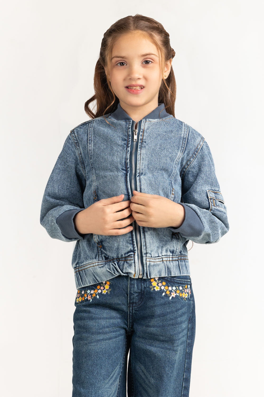 Junior Girls Denim Jackets JG-JKT-WS24-015