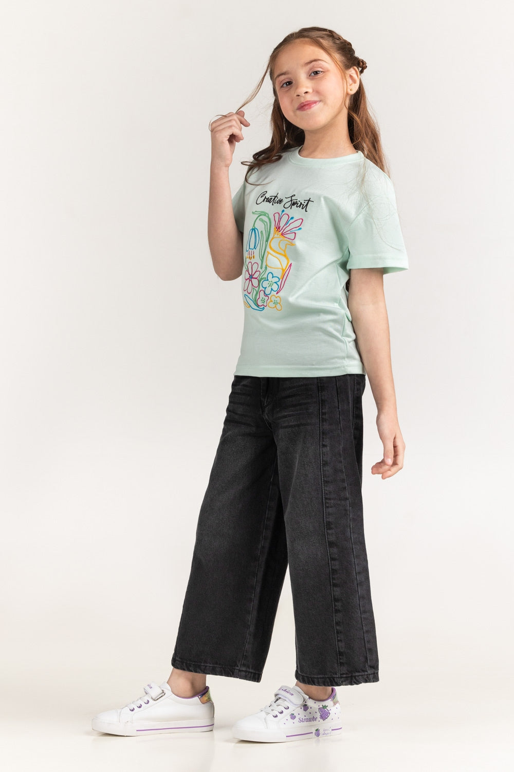 Junior Girls Tees JG-TS-SS25-012