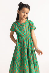 Junior Girls Printed Top JG-DRS-SS24-015
