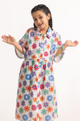 Junior Girls Printed Top JG-DRS-SS24-060