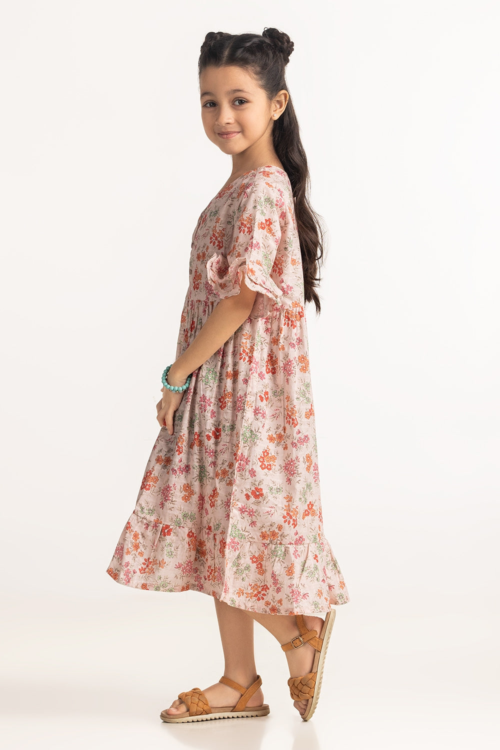 Junior Girls Printed Top JG-DRS-SS24-038