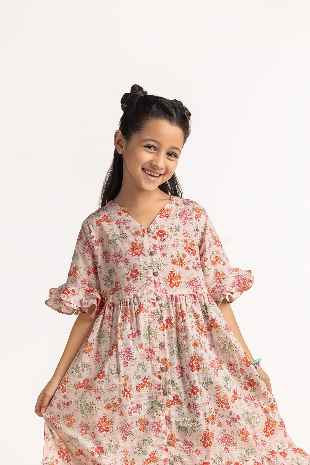 Junior Girls Printed Top JG-DRS-SS24-038