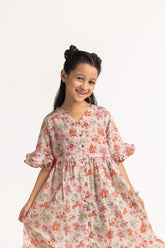 Junior Girls Printed Top JG-DRS-SS24-038