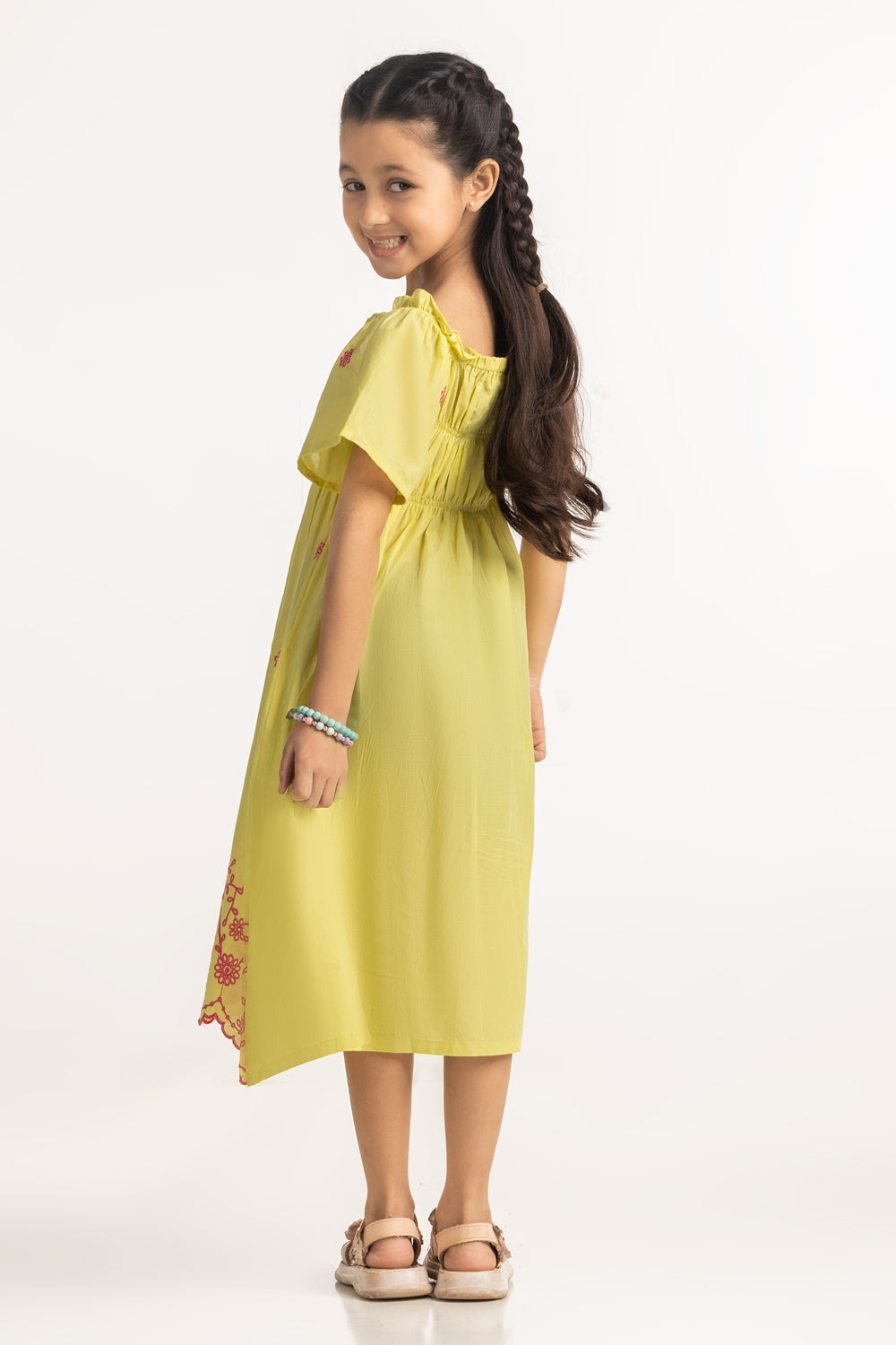 Junior Girls Embroidery Top JG-DRS-SS24-034