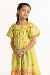 Junior Girls Embroidery Top JG-DRS-SS24-034