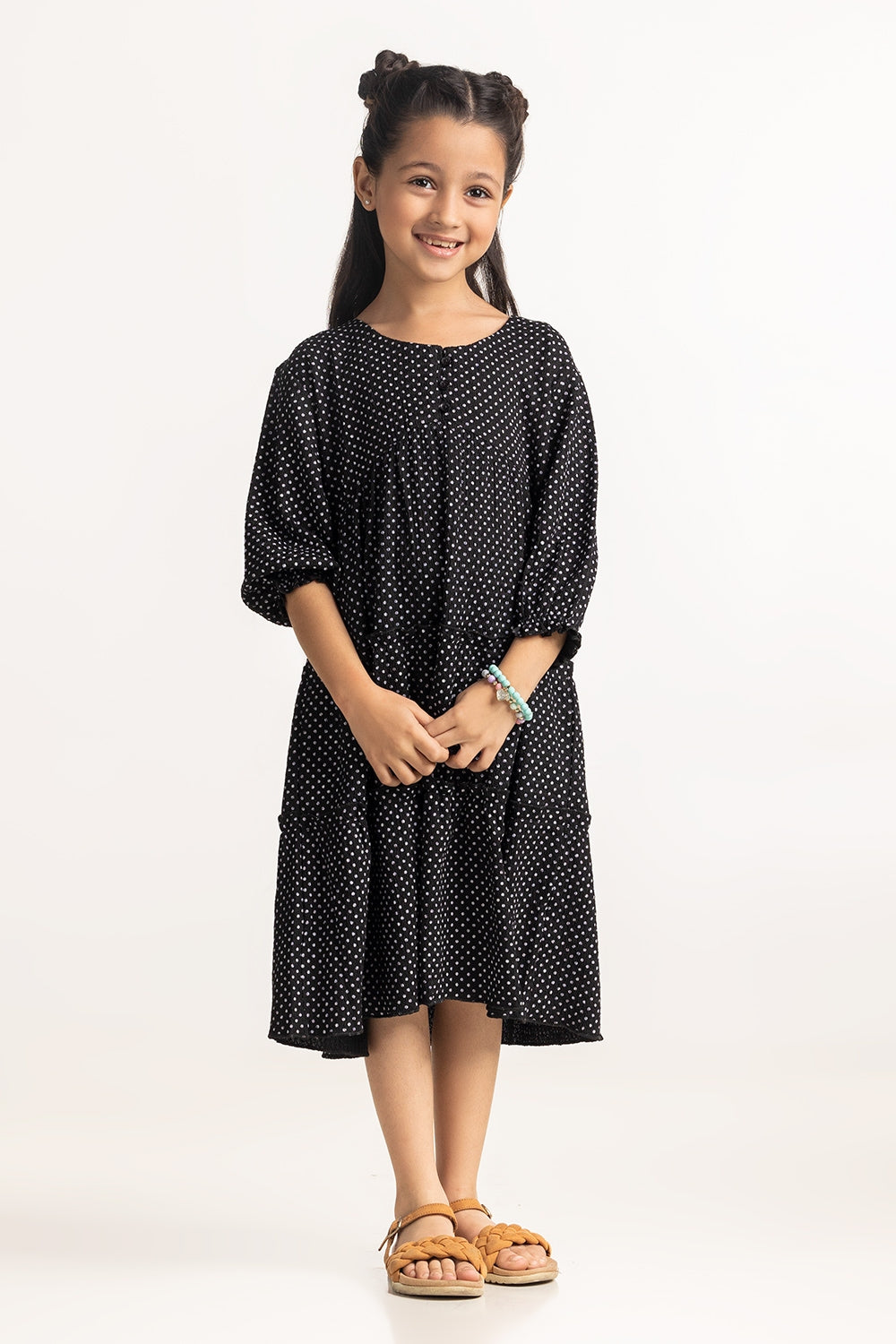 Junior Girls Printed Top JG-DRS-SS24-407