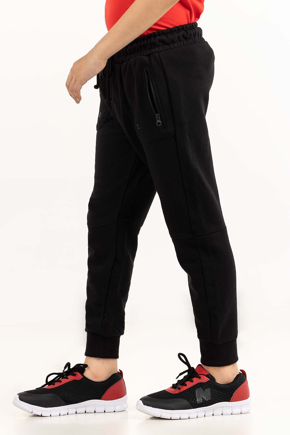 Junior Boy Black Trouser 224-320-005