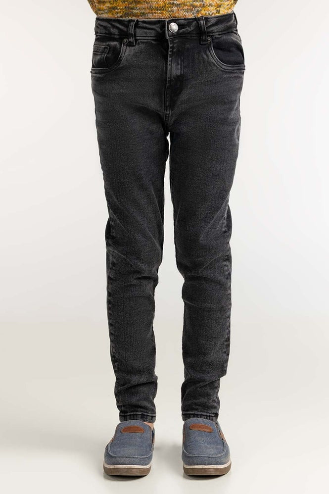 Junior Boy Charcoal Denim Jeans JB-JNS-WS23-002-A