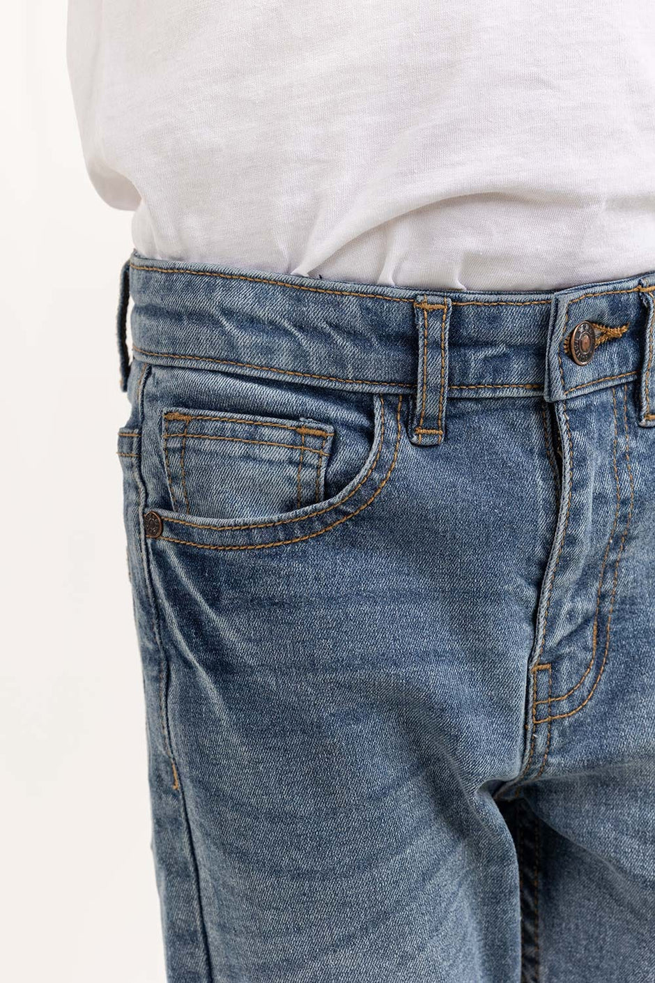Junior Boy Medium Blue Jeans 231-321-001 B