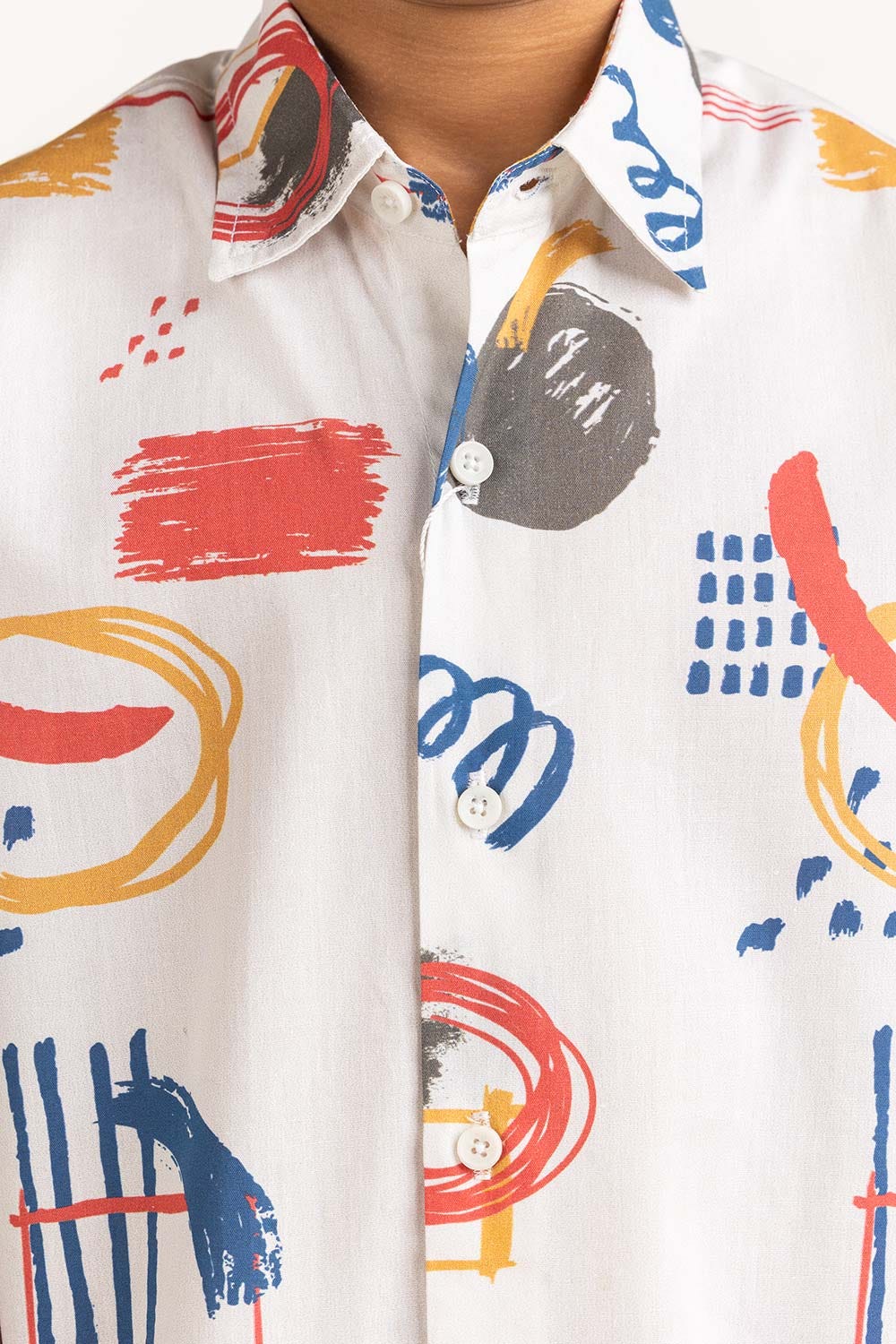 Junior Boy Multi Printed Casual Shirt JB-CS-SS23-001