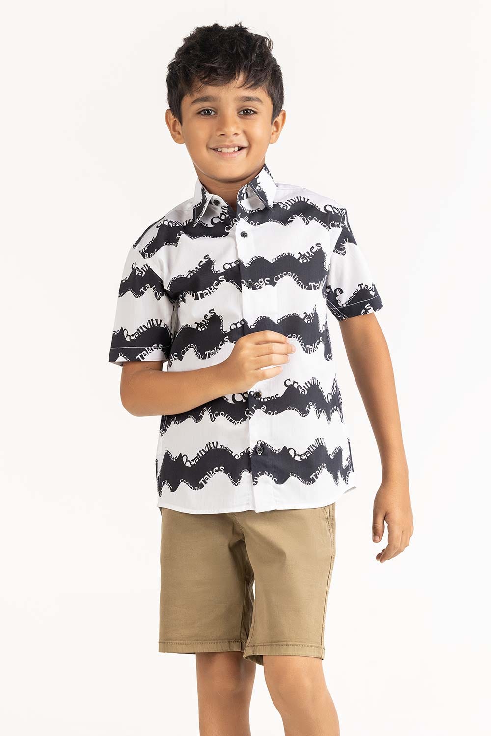 Junior Boy Multi Printed Casual Shirt JB-CS-SS23-004
