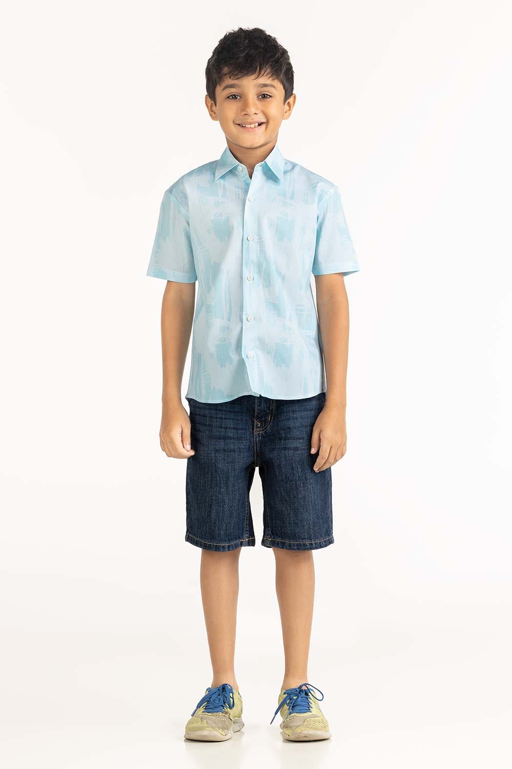 Junior Boy Multi Printed Shirt JB-CS-SS23-006